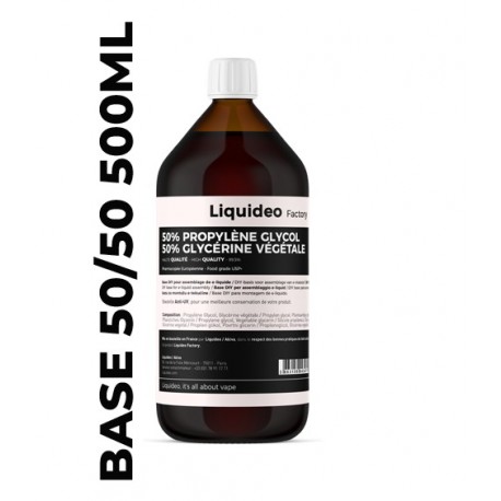 BASE 50/50 500ML - Liquideo